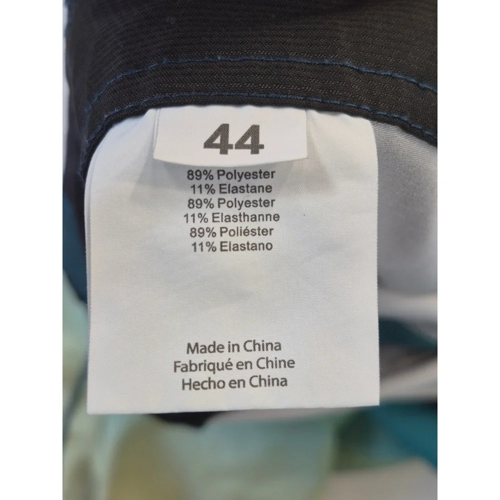 O'Neill Hyperfreak Ombre Board Shorts Stretch Teal Green Men's 44